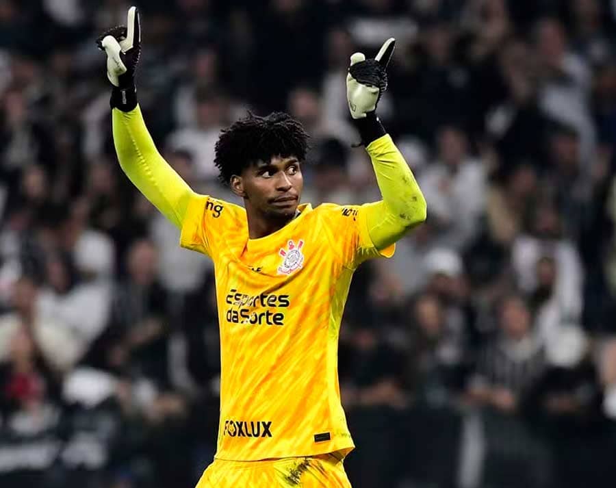 Corinthians paga multa para escalar Hugo Souza na semifinal 1 Corinthians paga multa para escalar Hugo Souza na semifinal